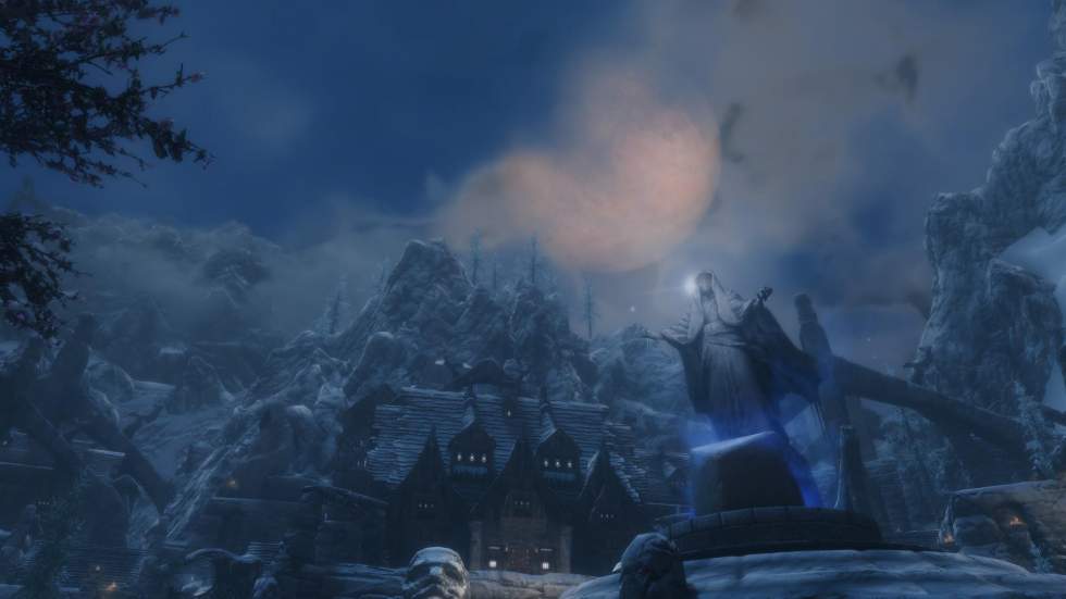 The Elder Scrolls V: Skyrim - Моддер добавил в TES V: Skyrim целый город, с более чем сотней магов - screenshot 2