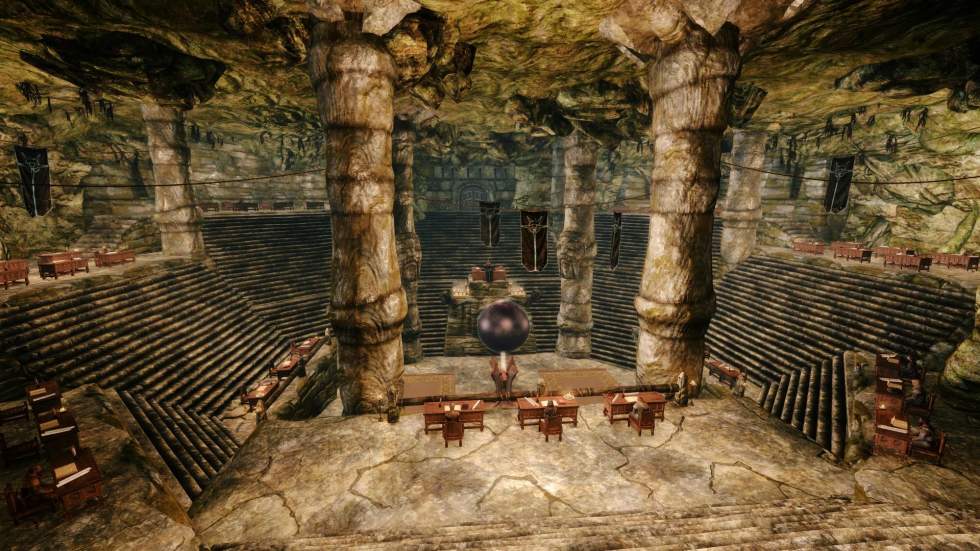 The Elder Scrolls V: Skyrim - Моддер добавил в TES V: Skyrim целый город, с более чем сотней магов - screenshot 4