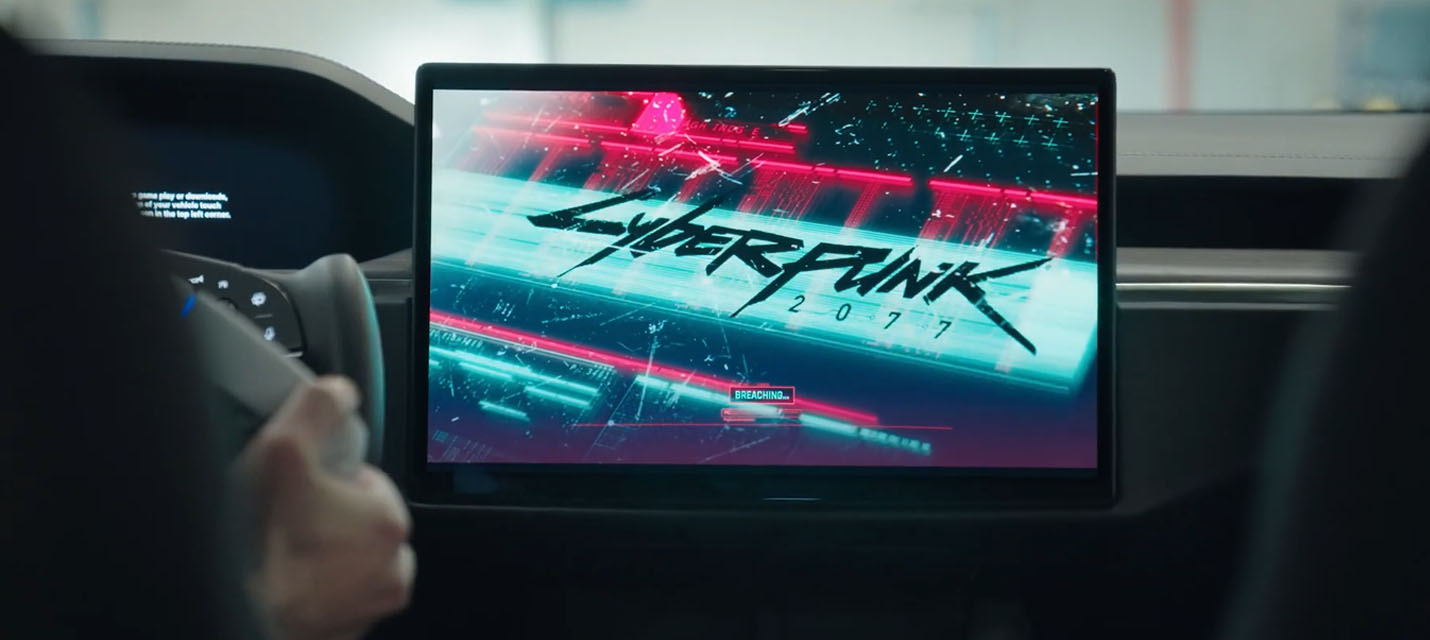 Изображение к В электрокарах Tesla можно сыграть в Cyberpunk 2077, Elden Ring и тысячи других игр — появилась поддержка Steam