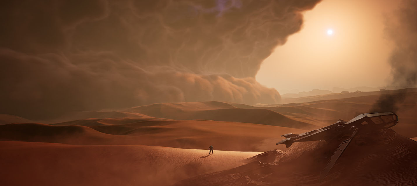 Изображение к Геймплейный тизер преальфы сурвайвала Dune: Awakening