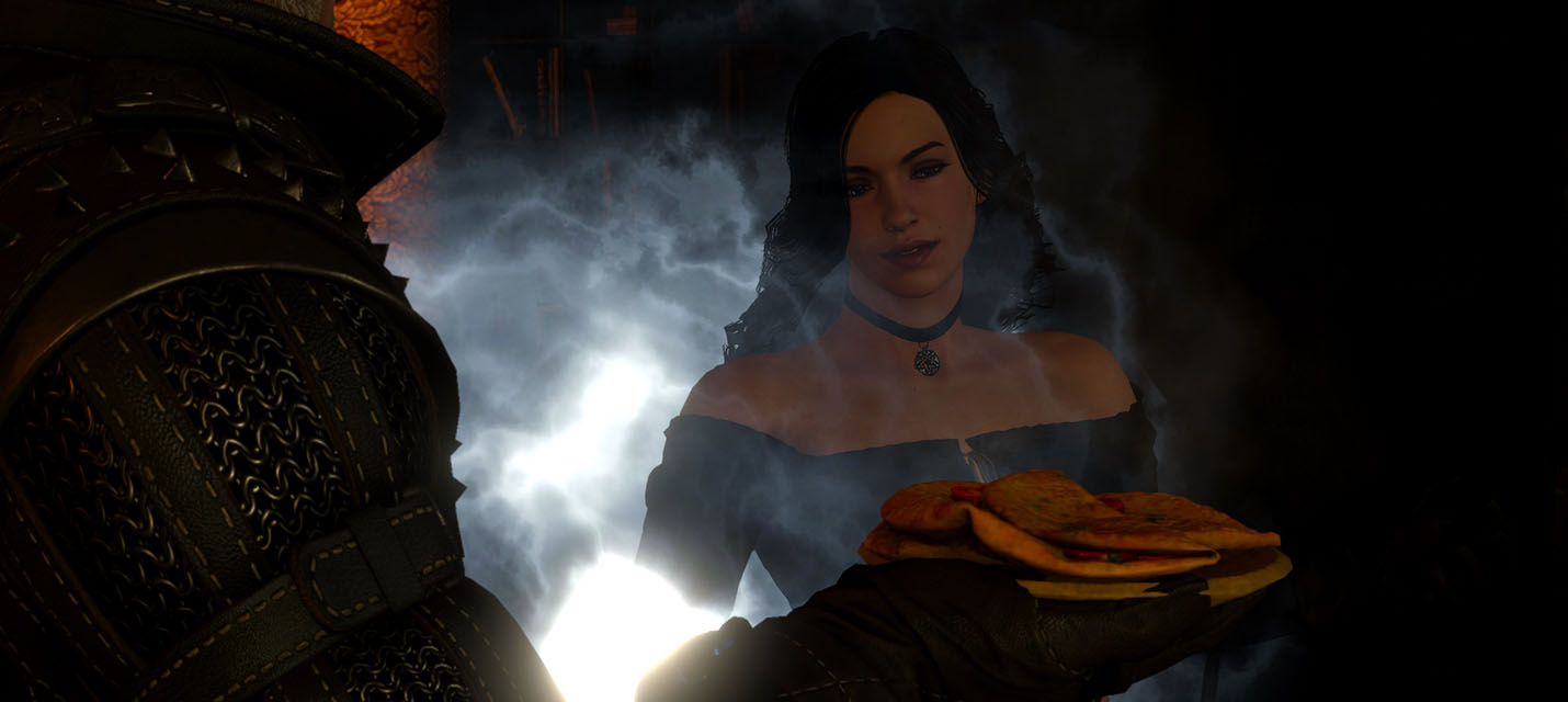 Изображение к Моддер вернул в ремастер The ​​Witcher 3: Wild Hunt задание с приготовлением омлета Йеннифэр