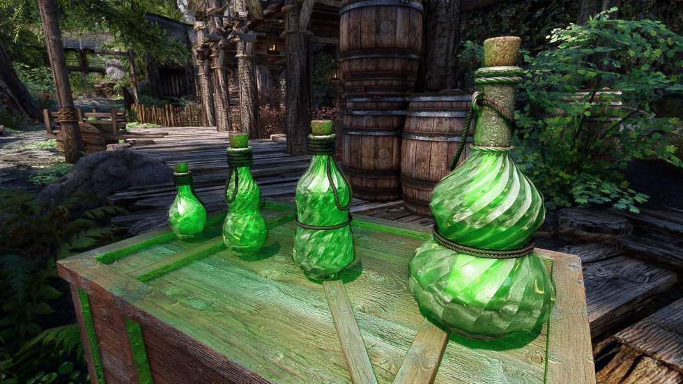 The Elder Scrolls V: Skyrim - Для TES V: Skyrim создали уникальные бутылочки зелий - screenshot 1