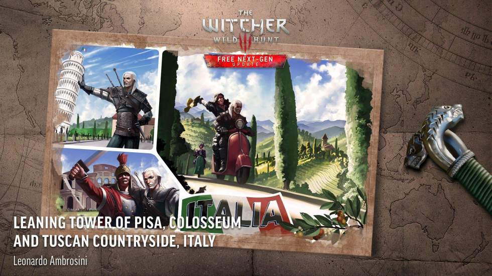 The Witcher 3: Wild Hunt - Геральт путешествует по миру: открытки по случаю выхода ремастера The Witcher 3: Wild Hunt - screenshot 7