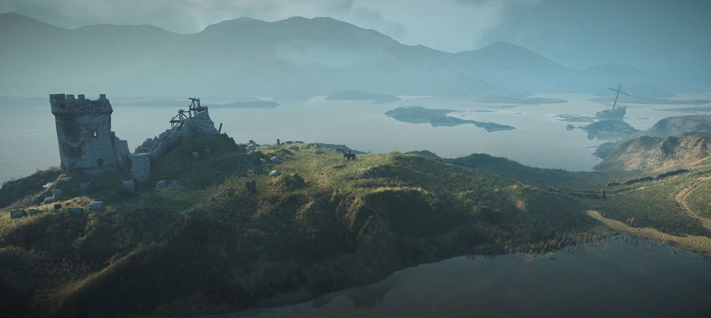 Изображение к Из ремастера The Witcher 3: Wild Hunt убрали все деревья — Велен выглядит совсем иначе
