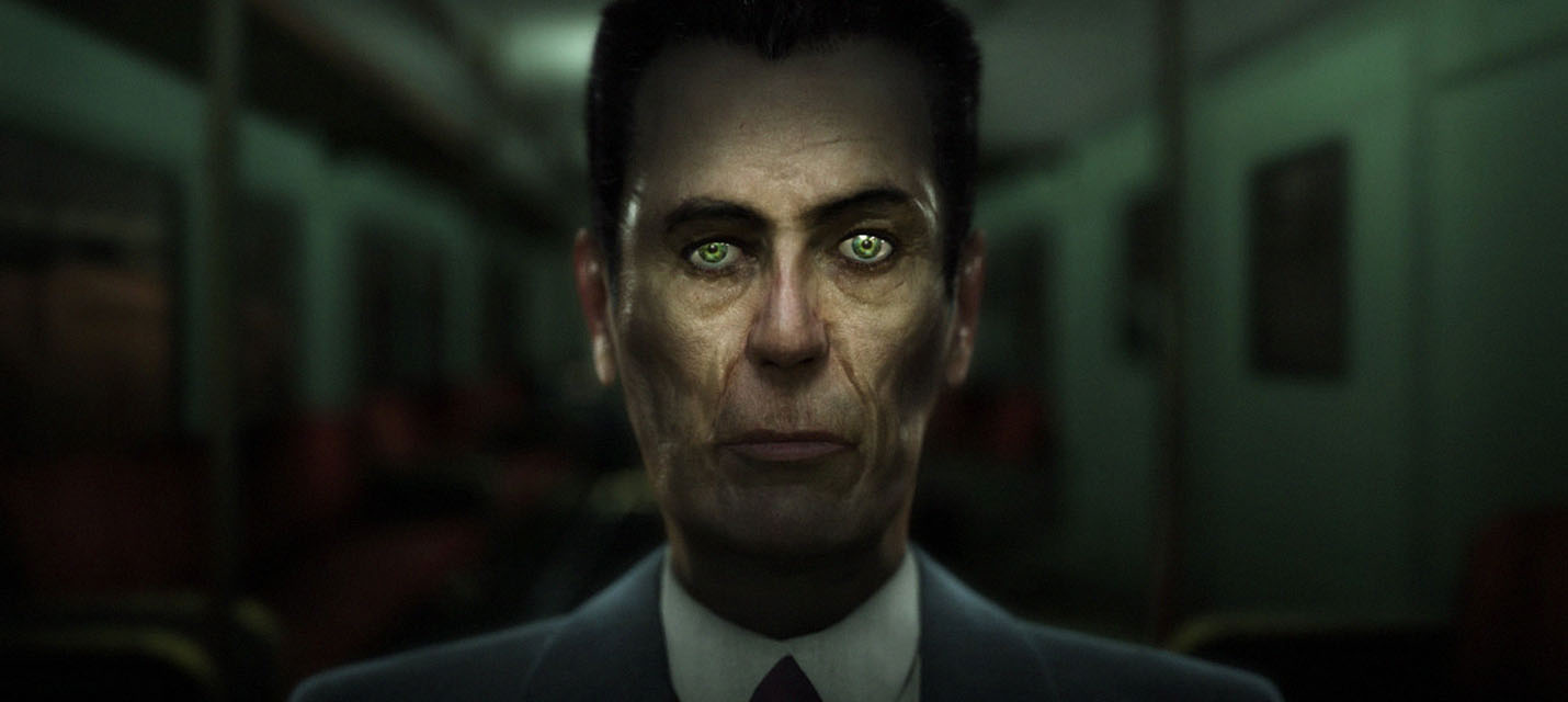 Изображение к В Half-Life: Source нашли анимацию смерти G-Man'а