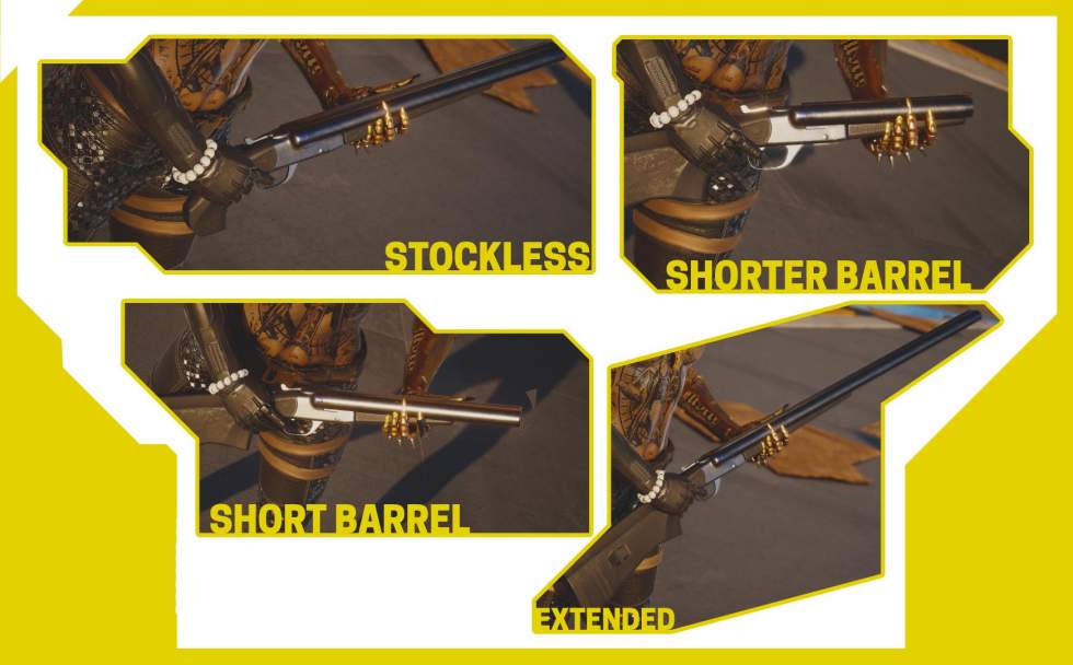 Моддер добавил пушкам в Cyberpunk 2077 несколько видов стволов — есть
