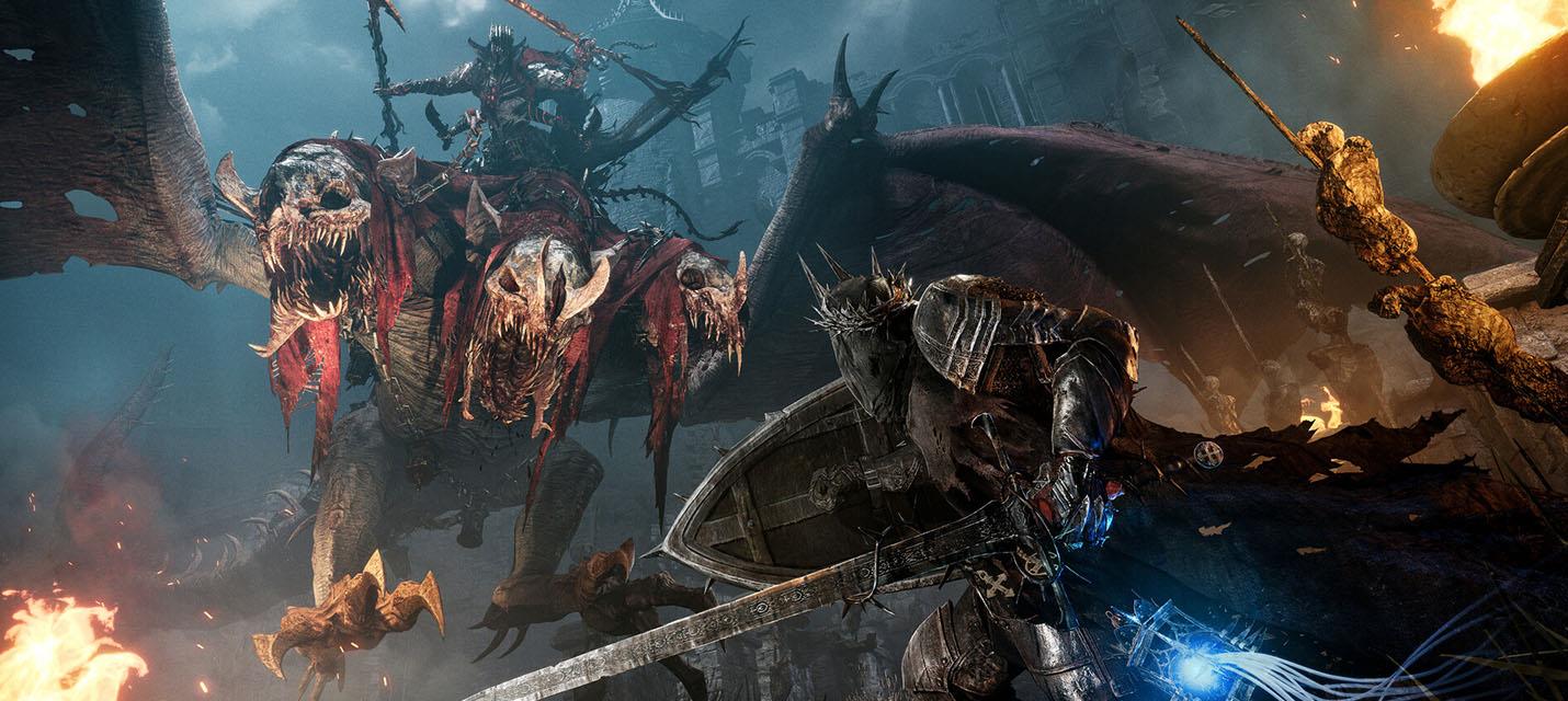 Изображение к Трёхголовый дракон и монстр-пасть — новые скриншоты экшена The Lords of the Fallen