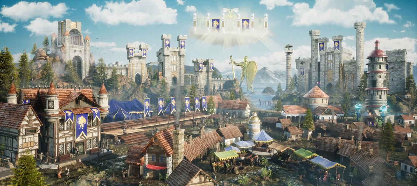 Изображение к Видео: Замок из Heroes of Might and Magic III воссоздали на Unreal Engine 5