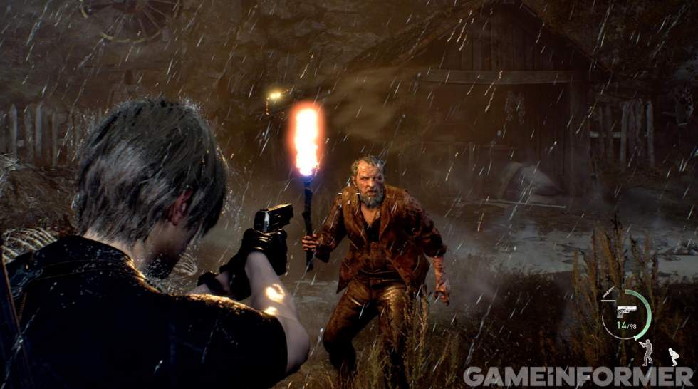 Resident Evil 4 Remake - Громила с головой коровы, Леон и инвентарь — новые кадры ремейка Resident Evil 4 - screenshot 1