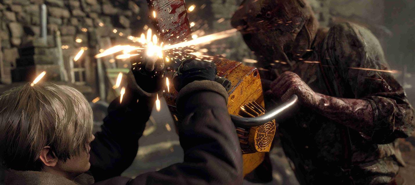 Изображение к В ремейке Resident Evil 4 вернется дуэль на ножах между Леоном и Джеком
