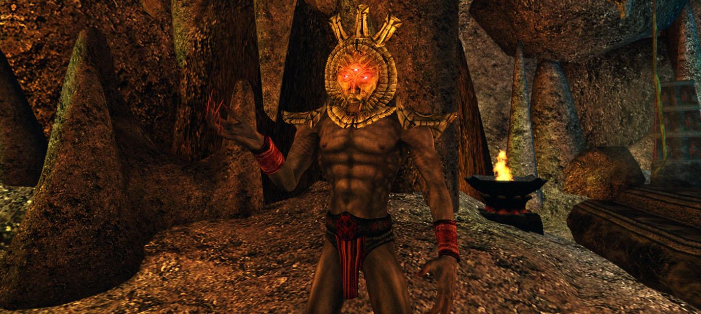 Изображение к Дагот Ура и Альмалексию из The Elder Scrolls III: Morrowind озвучили с помощью AI