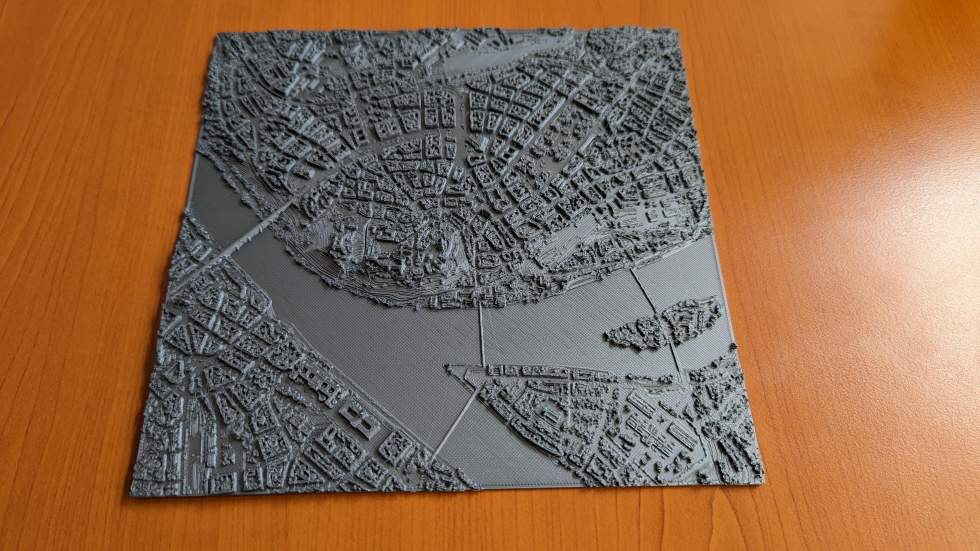 Paradox Interactive - Часть города, созданного в Cities: Skylines, напечатали на 3D-принтере - screenshot 1