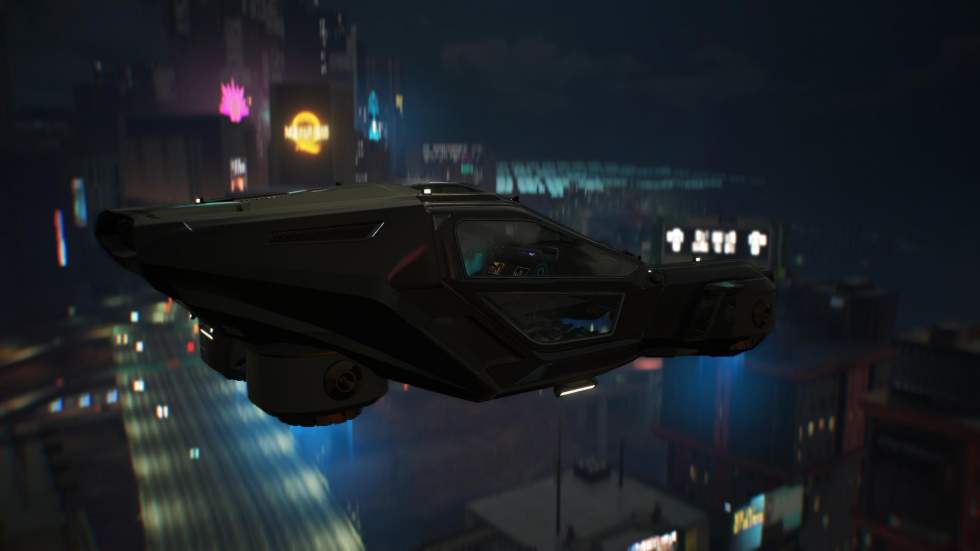 Cyberpunk 2077 - В Cyberpunk 2077 добавили летающий автомобиль из «Бегущего по лезвию 2049» - screenshot 4