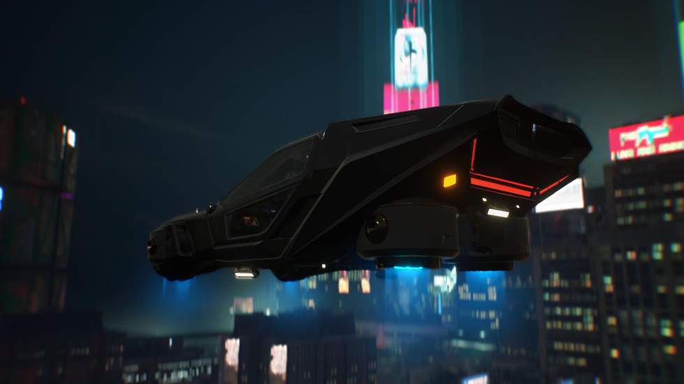 Cyberpunk 2077 - В Cyberpunk 2077 добавили летающий автомобиль из «Бегущего по лезвию 2049» - screenshot 1