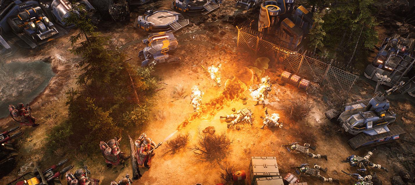 Изображение к Строительство базы и сражения — 18 минут геймплея стратегии Tempest Rising