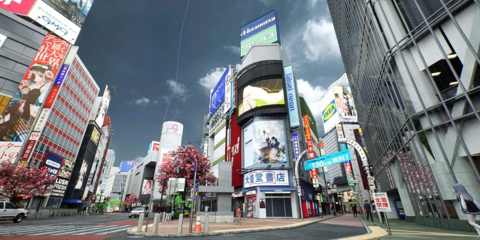 Epic Games - Вышло демо аниме версии Токио на UE5 — по нему можно прогуляться - screenshot 4