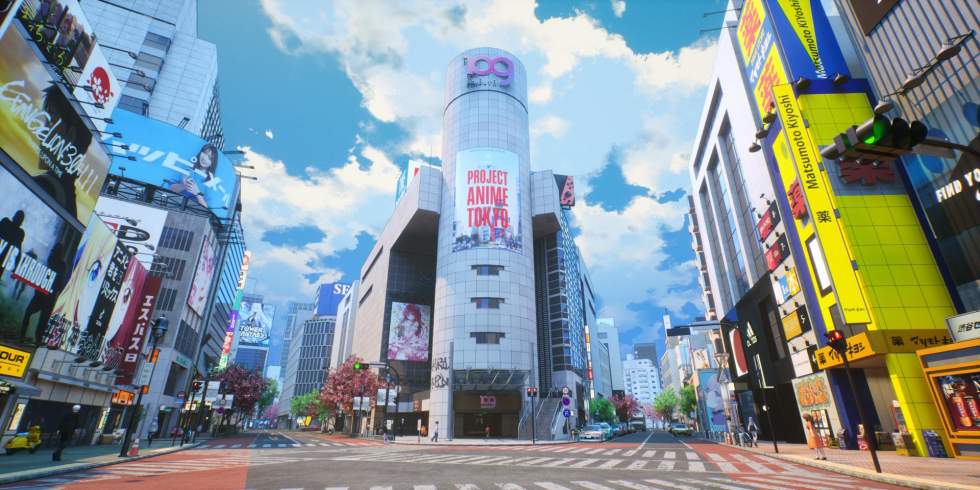 Epic Games - Вышло демо аниме версии Токио на UE5 — по нему можно прогуляться - screenshot 1