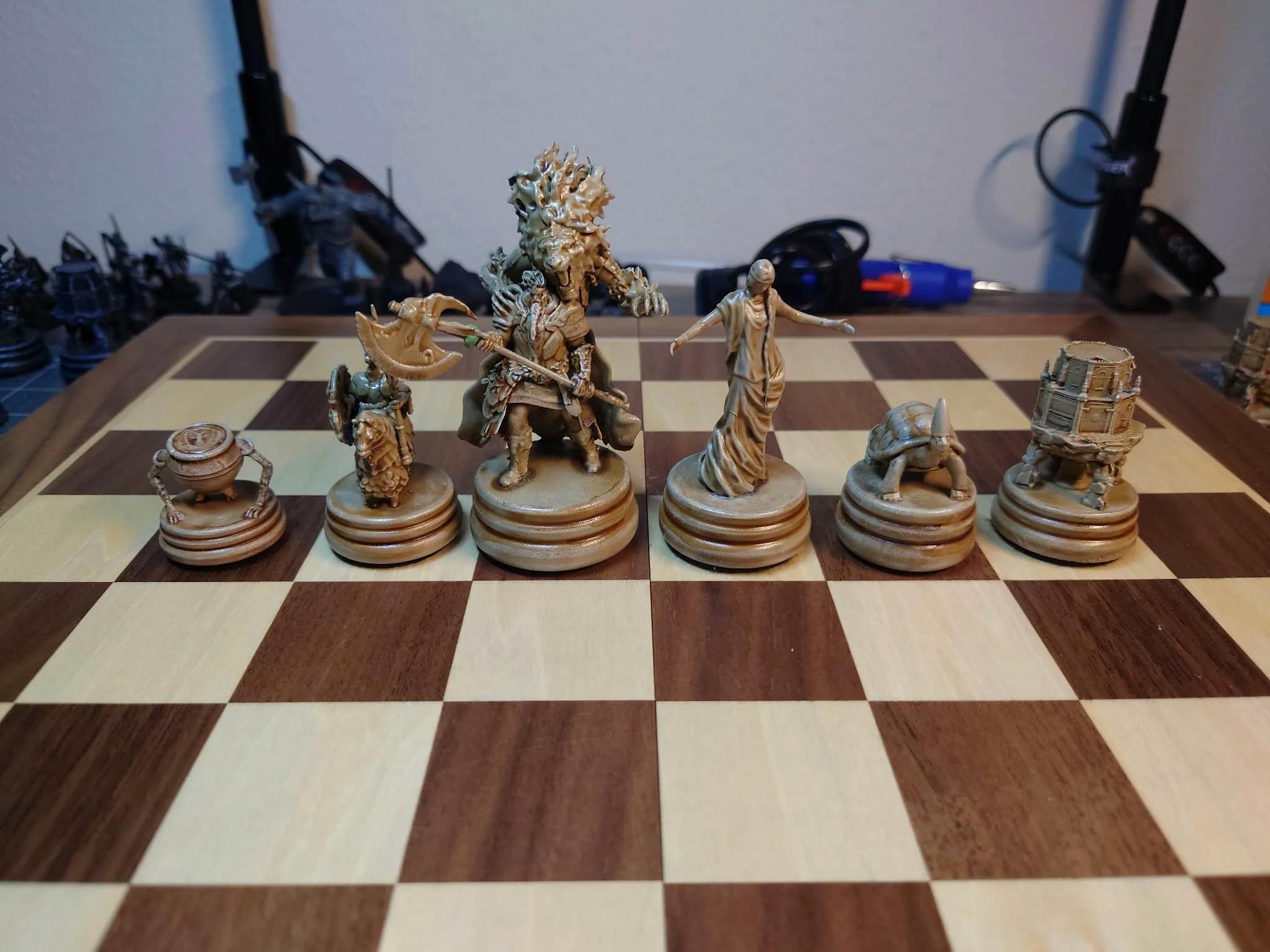шахматы с фигурками дота 2 фото 26