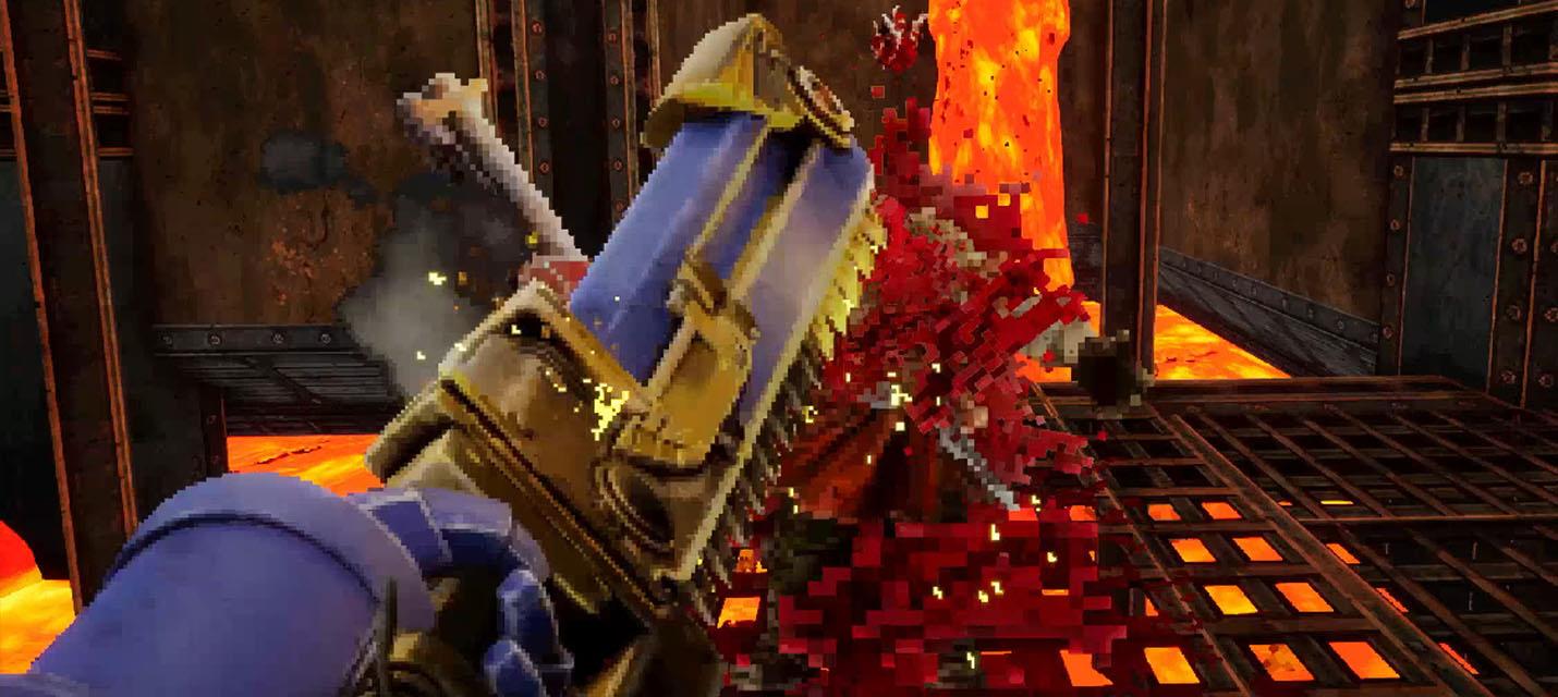 Изображение к Около 7 минут геймплея ретро-шутера Warhammer 40,000: Boltgun