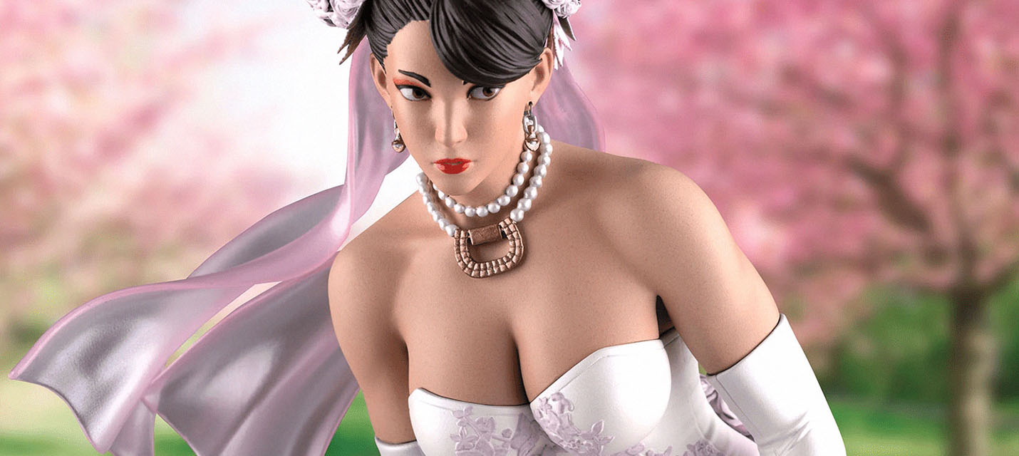 Изображение к Стартовали продажи фигурки Чунь Ли в свадебном платье