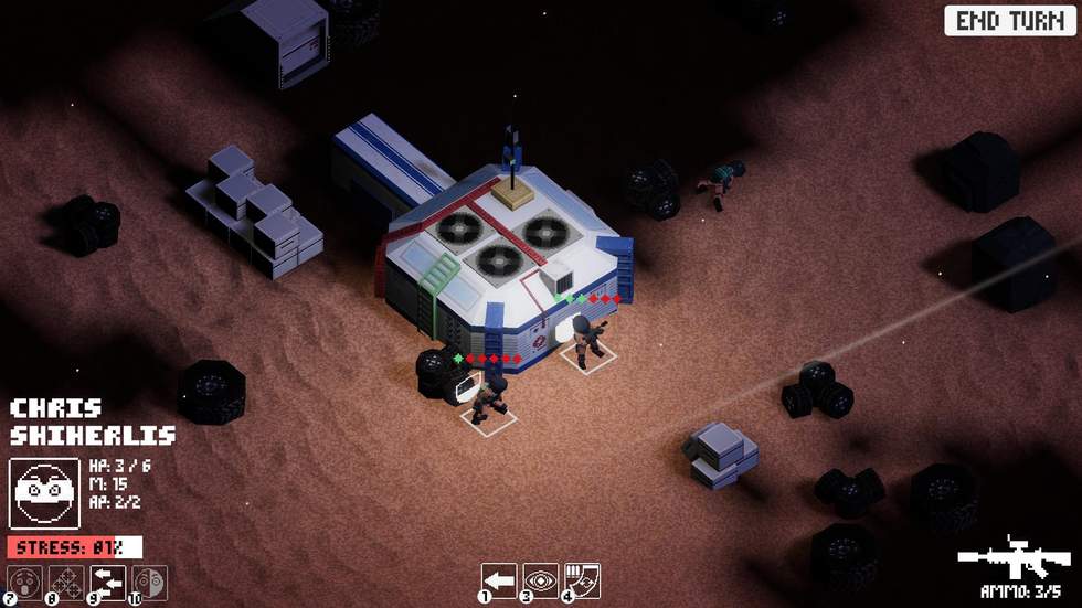 Indie - Mars Tactics — пошаговая тактика в стиле X-COM - screenshot 3