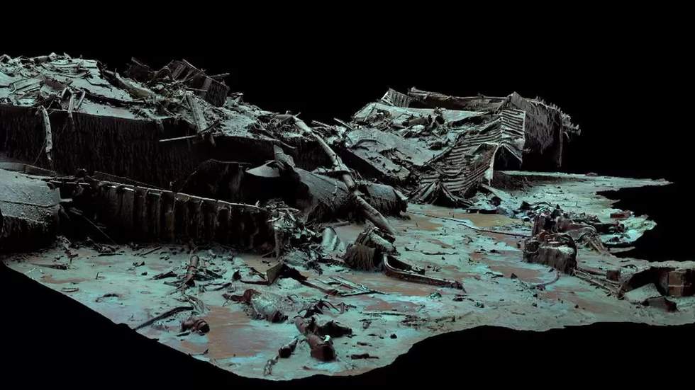 Истории - Создана первая детальная трехмерная модель затонувшего «Титаника» - screenshot 6