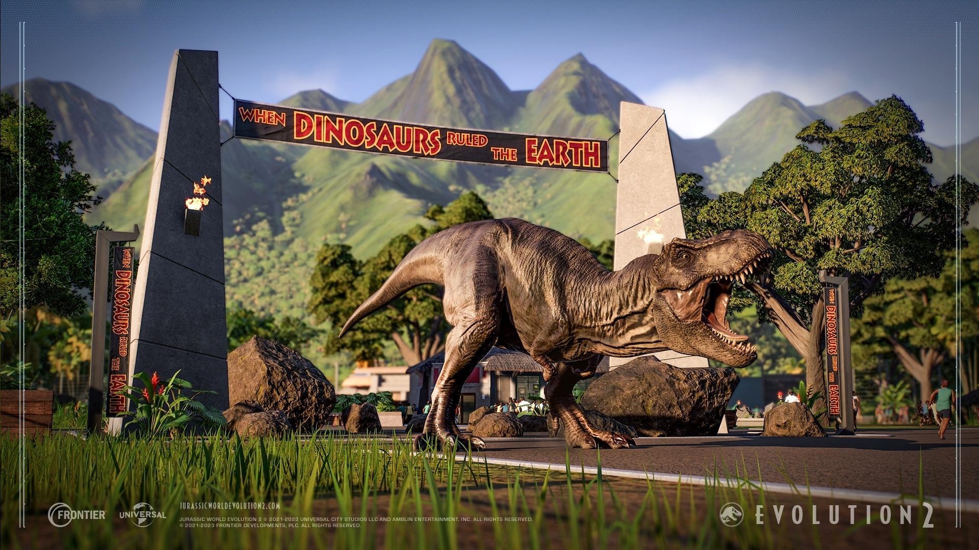 Jurassic World Evolution 2 получит обновление в честь 30-летия фильма —  Rampaga