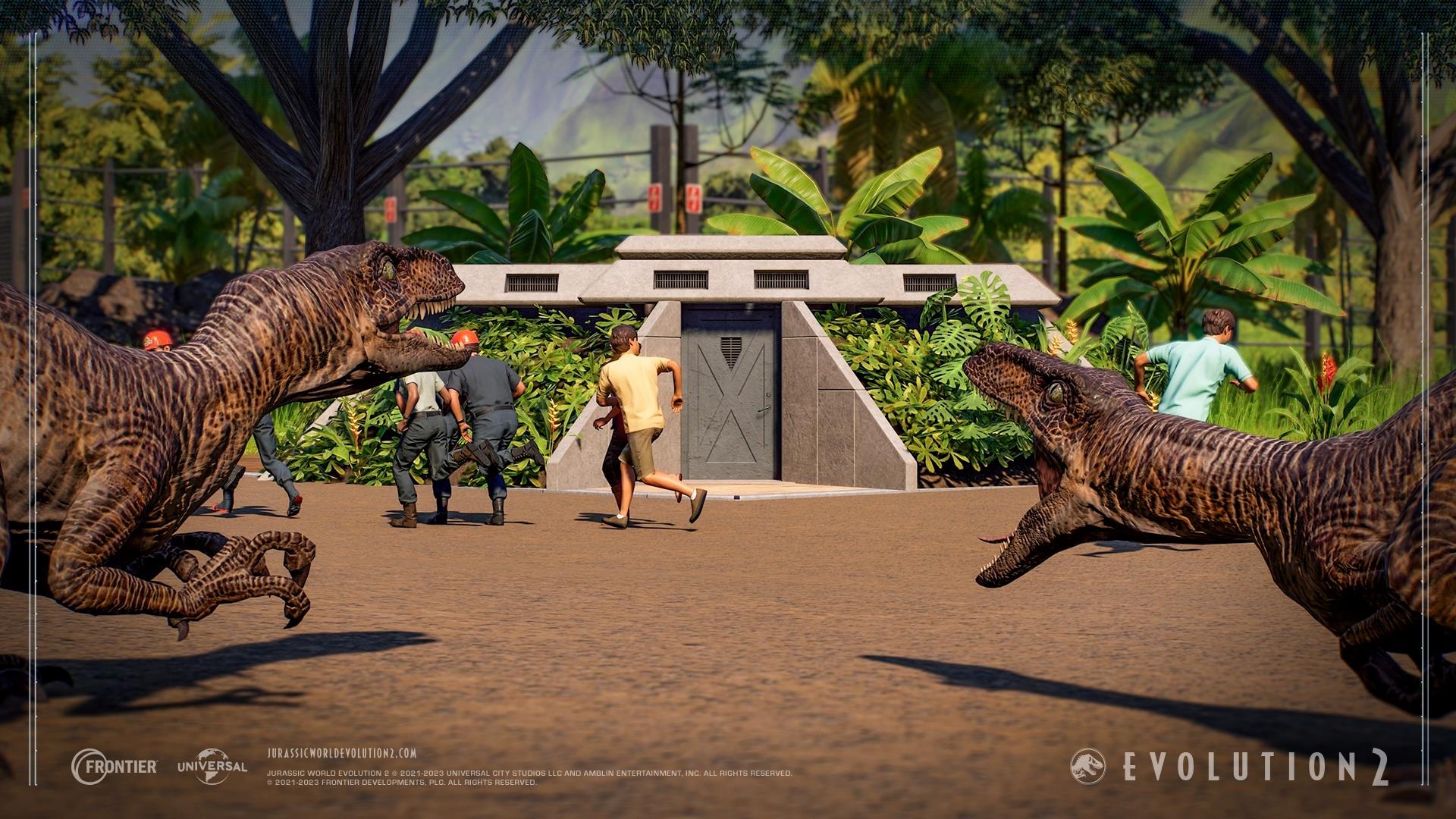 Jurassic World Evolution 2 получит обновление в честь 30-летия фильма —  Rampaga