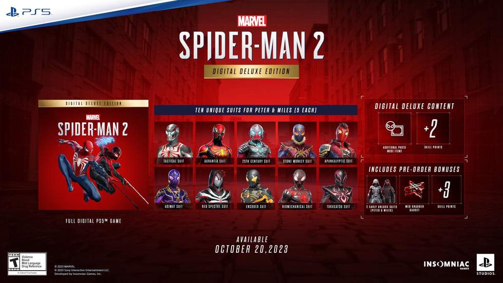 Insomniac Games - Marvel's Spider-Man 2 выйдет 20 октября 2023 - screenshot 2