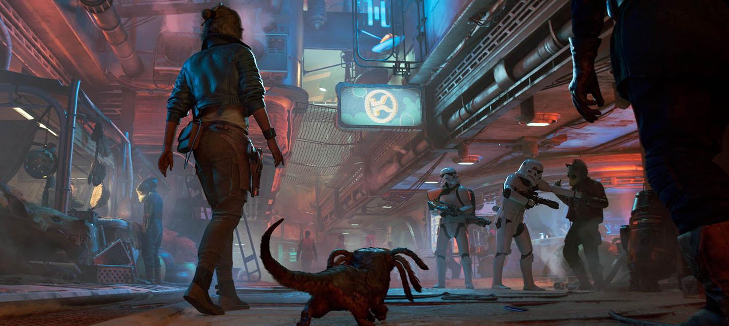Изображение к «Кантины, байки, открытый мир» — первый геймплей Star Wars Outlaws
