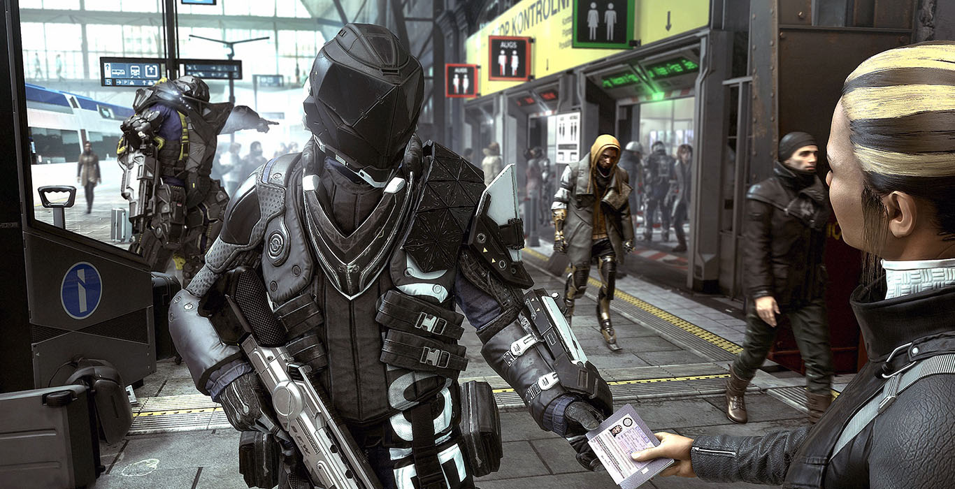 Изображение к Deus Ex: Mankind Divided не будет принуждать к стелсу