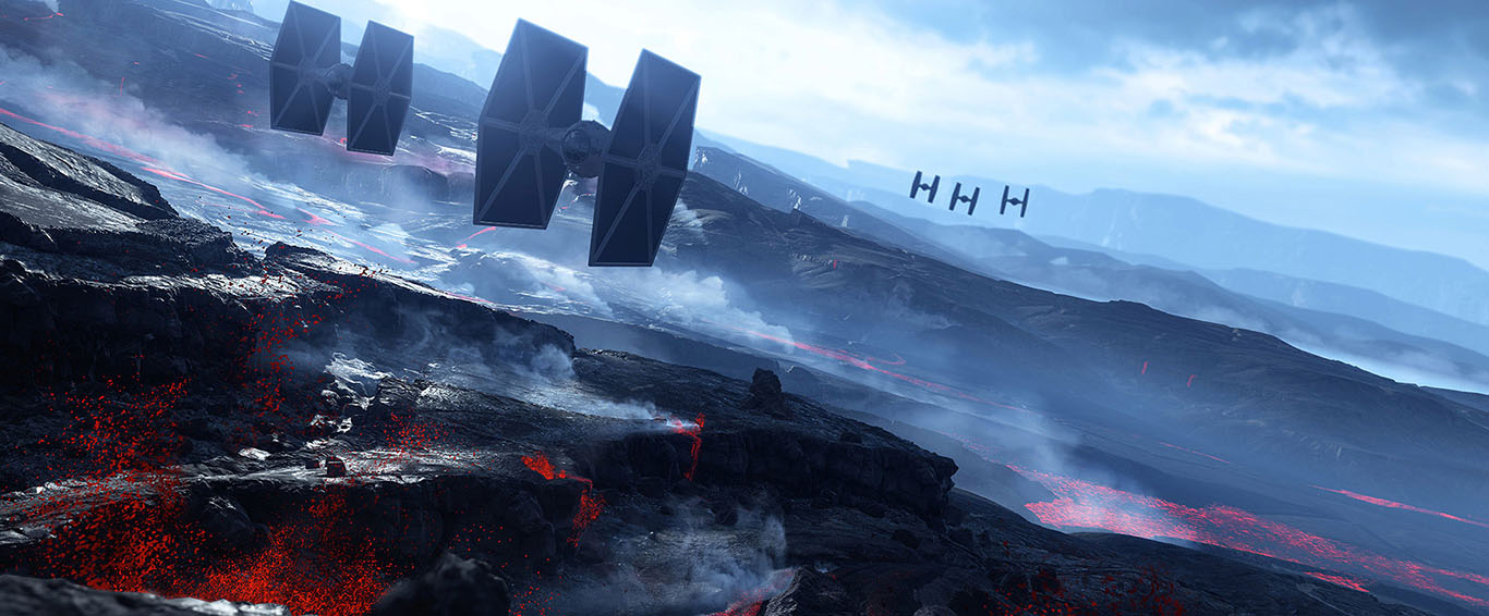 Изображение к Первая утечкая геймплея с PC-версии Star Wars: Battlefront