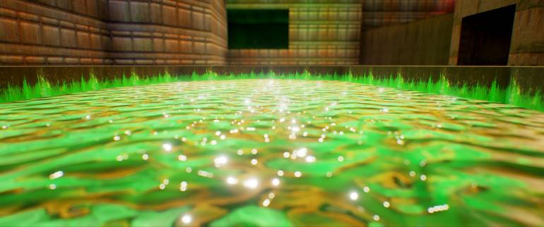 Unreal Engine - Вот так выглядит первый уровень из классического DOOM на Unreal Engine 4 - screenshot 5