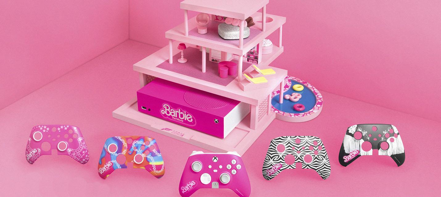 Изображение к Анонсирована тематическая Xbox  с домиком Барби
