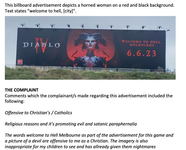 Diablo IV - Лилит из Diablo IV «вызывает ночные кошмары у детей» Мельбурна - screenshot 1