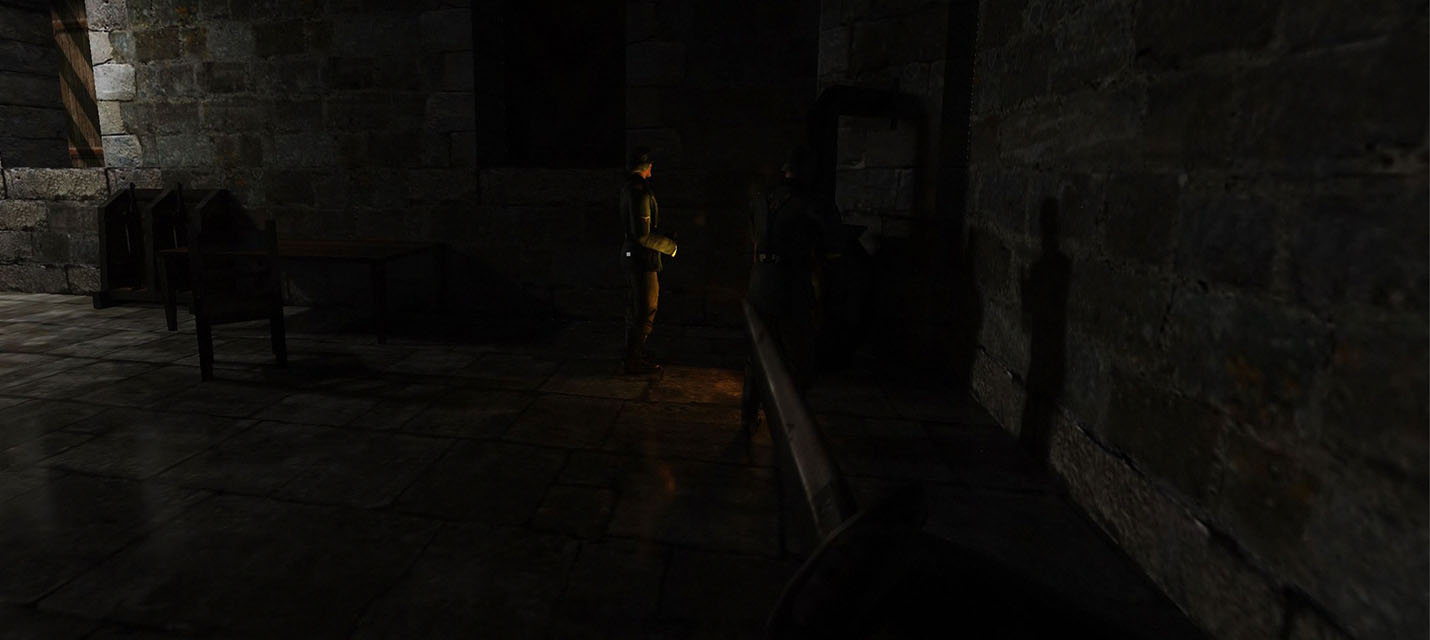 Изображение к Немного геймплея Return to Castle Wolfenstein с трассировкой пути