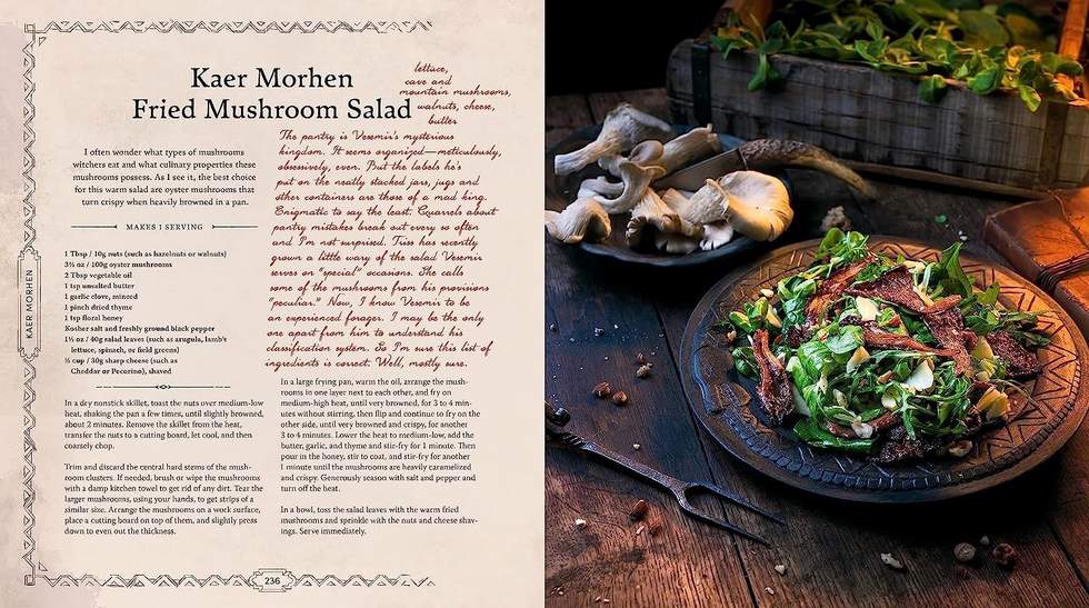 Кулинарную книгу The Witcher отложили до ноября