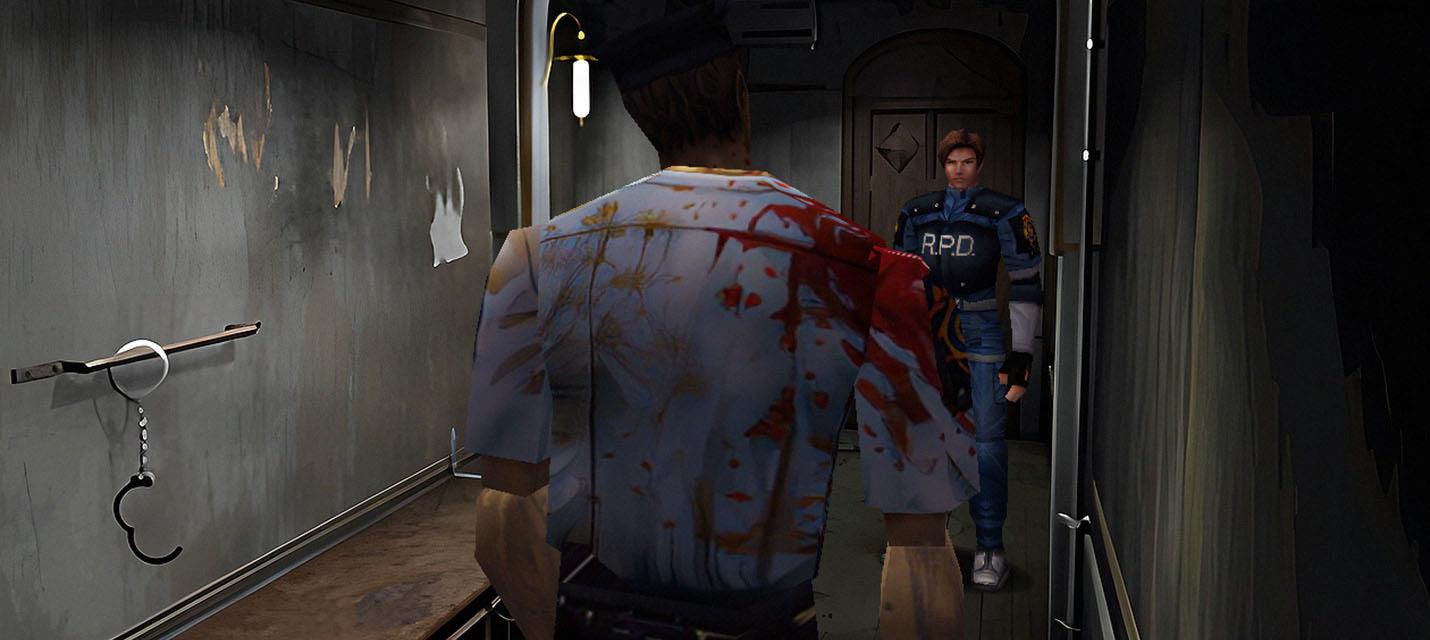 Изображение к Классическая Resident Evil 2 с видом от первого лица на Unity