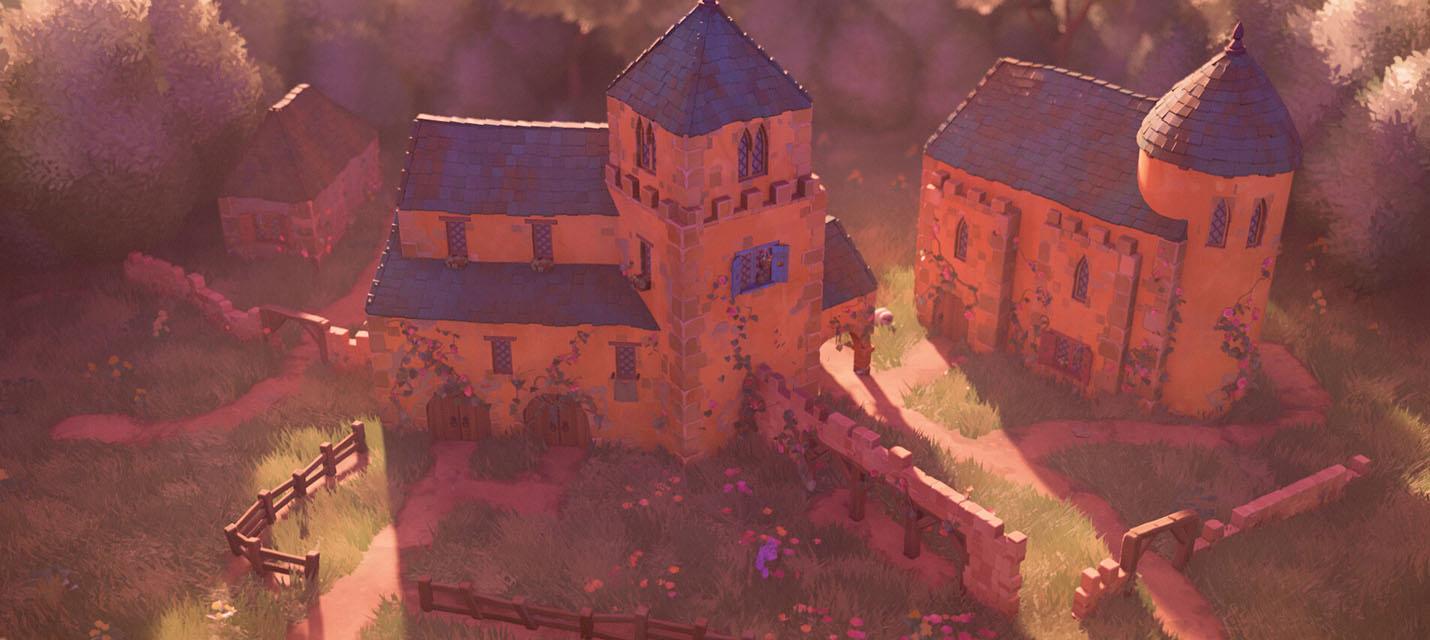Изображение к Обзорный трейлер медитативной стратегии про строительство замков Tiny Glade