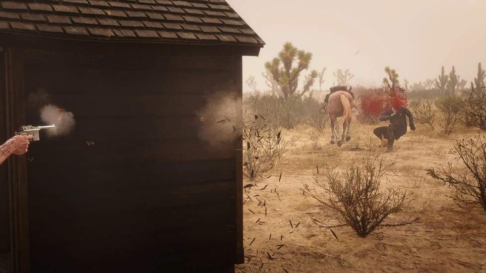 Мод добавляет в Red Dead Redemption 2 простреливаемые поверхности