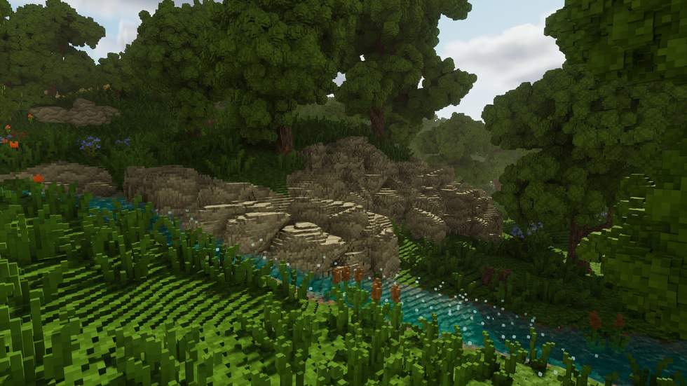 Новые скриншоты безымянной воксельной песочницы на Unreal Engine 5