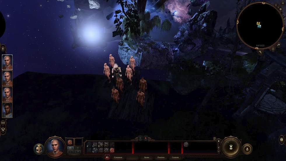 Игроки попали за пределы экрана создания персонажа в Baldur's Gate 3 —
