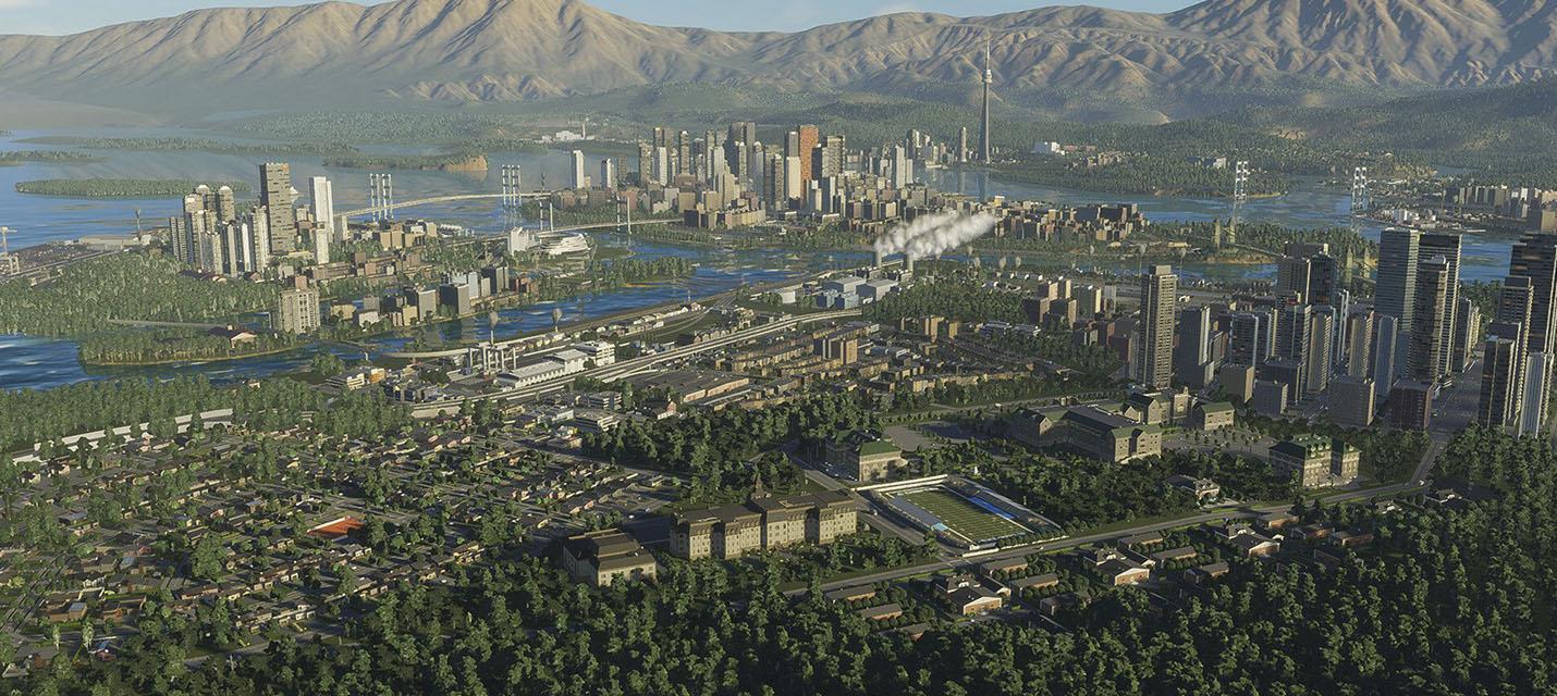 Изображение к Cities Skylines 2 позволит строить города любого размера, даже если это больше похоже на деревню