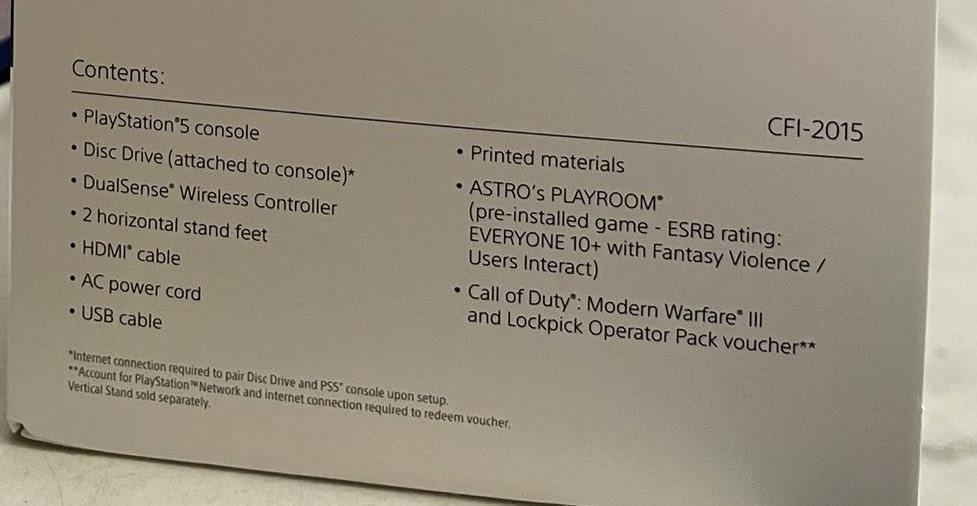 Sony - Для подключения дисковода к PlayStation 5 Slim потребуется доступ к сети - screenshot 1