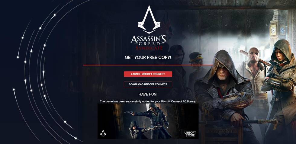 Ubisoft - Assassin’s Creed Syndicate раздают бесплатно — с VPN можно получить - screenshot 1