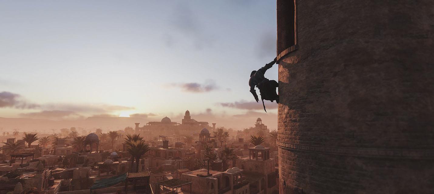 Изображение к В Assassin’s Creed Mirage улучшили паркур, добавили режим «новой игры+» и экипировку Байека