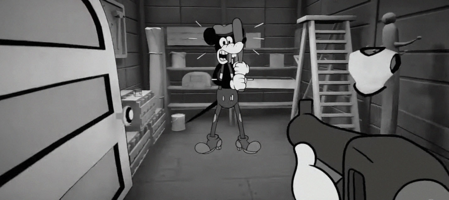 Изображение к Полноценный геймплейный трейлер шутера Mouse в стиле Disney 30-х годов⁠⁠