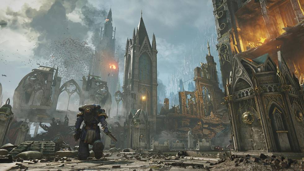 Титус, гвардейцы, космодесант и хаосит - скриншоты Warhammer 40,000: S