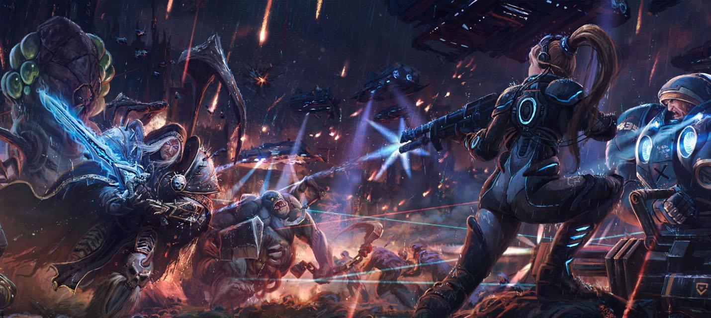 Изображение к Моддеры создают собственную версию Heroes of the Storm на основе StarCraft 2