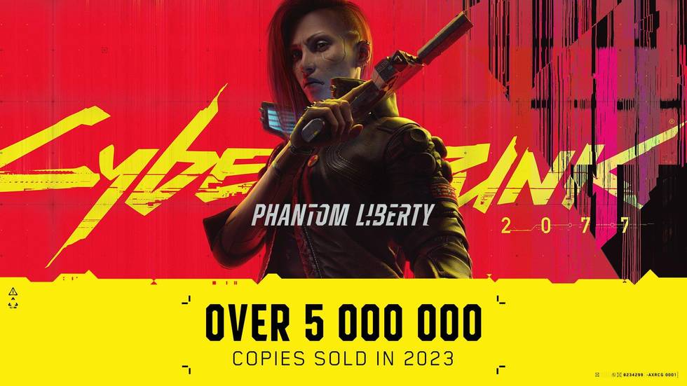Cyberpunk 2077 - Продажи дополнения Phantom Liberty для Cyberpunk 2077 превысили 5 млн - screenshot 1